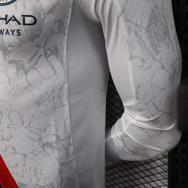 25/26 Manchester City Away Long Sleeve Kit Player Version - Image 4