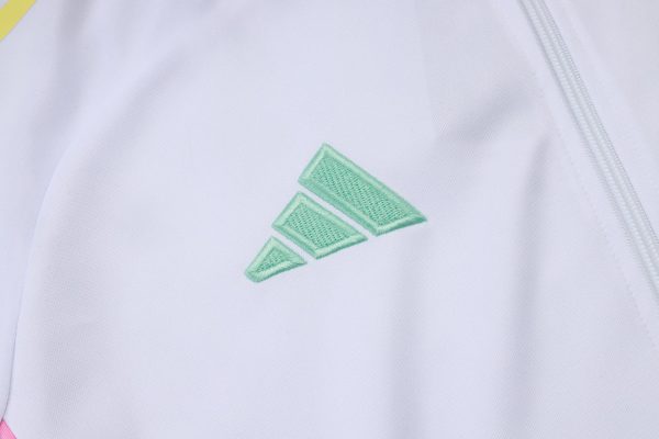 24/25 Juventus White Full Zipper Tracksuit - Image 4