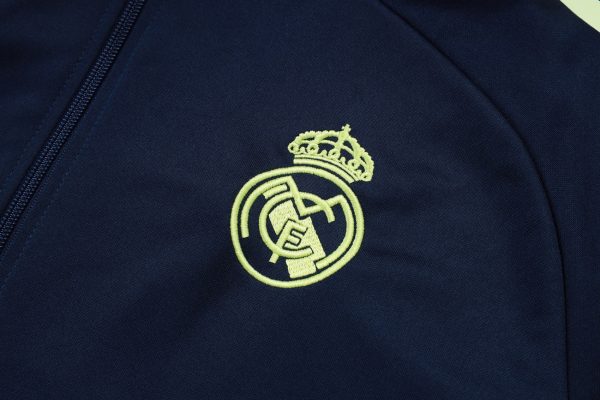 25/26 Real Madrid Royal Blue Full Zipper Tracksuit - Image 4