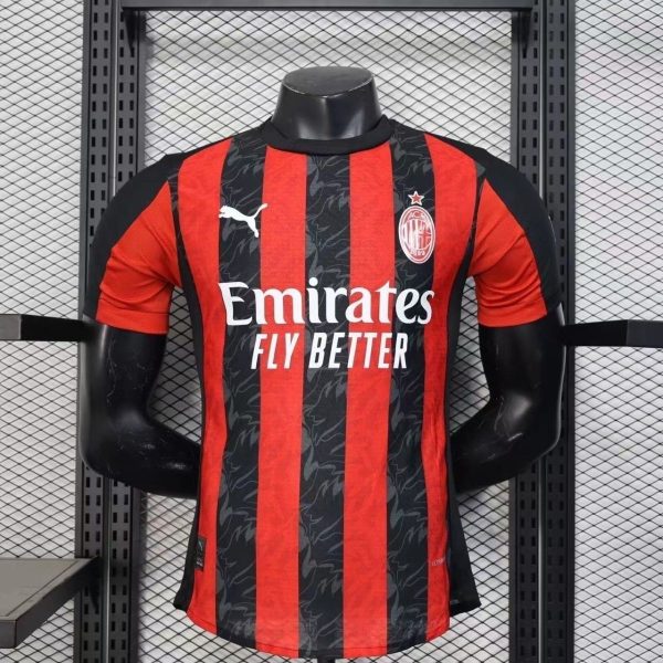 25/26 Ac Milan Home Kit Player Version - Image 2