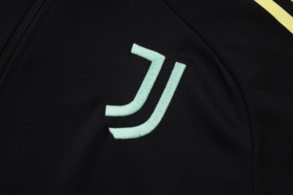 25/26 Juventus Black Full Zipper Tracksuit - Image 4