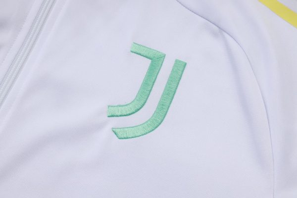 24/25 Juventus White Full Zipper Tracksuit - Image 5