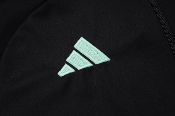 25/26 Juventus Black Full Zipper Tracksuit - Image 5