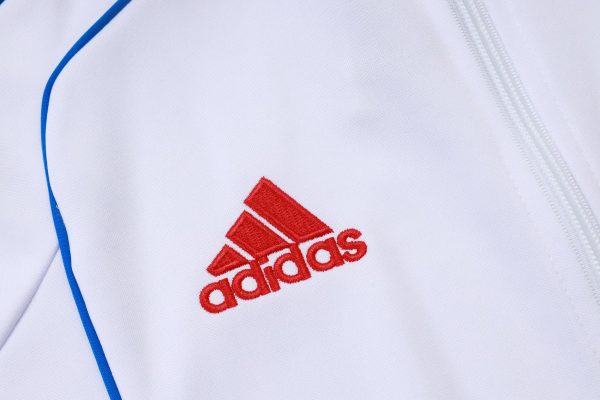 25/26 Bayern Munich White Full Zipper Tracksuit - Image 4