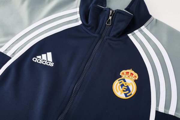 25/26 Real Madrid Royal Blue Tracksuit - Image 3
