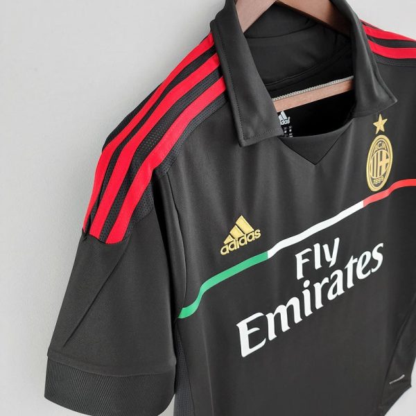 11/12 Ac Milan Third Retro Jersey - Image 2