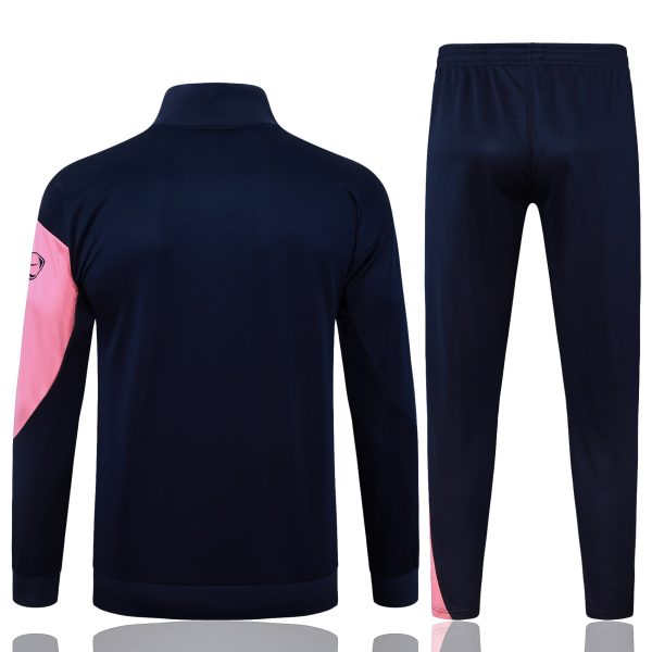 25/26 Fc Barcelona Blue & Pink Full Zipper Tracksuit - Image 6