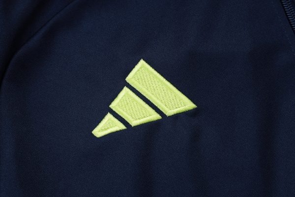 25/26 Real Madrid Royal Blue Full Zipper Tracksuit - Image 5