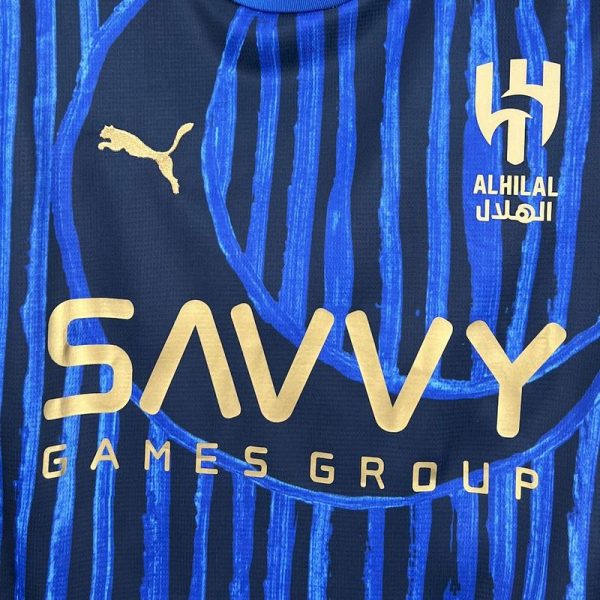 25/26 Al Hilal Home Fan Kit Version - Image 3