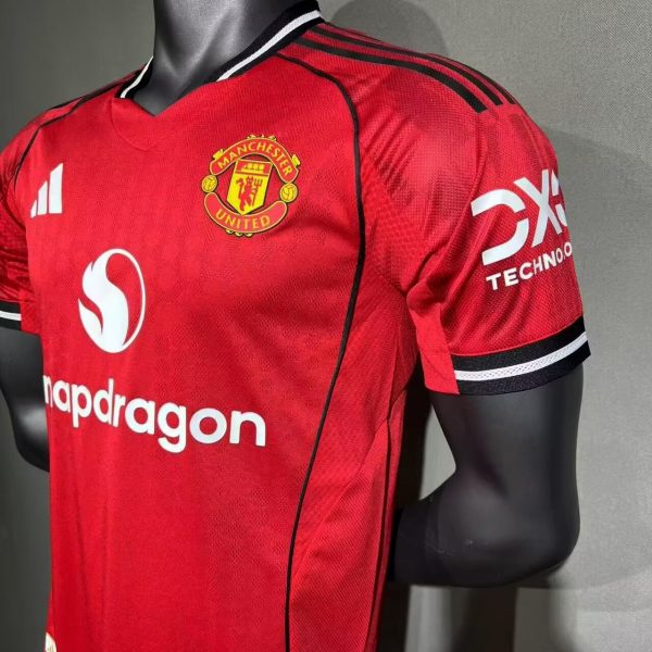25/26 Manchester United Home Player Version Jersey - Image 2