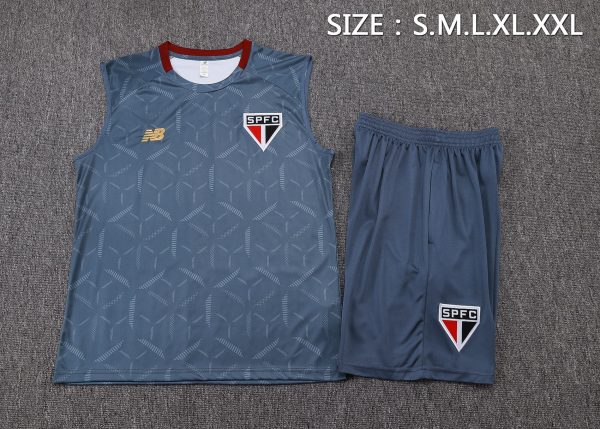 25/26 Sao Paulo Gray Training Kit - Image 4