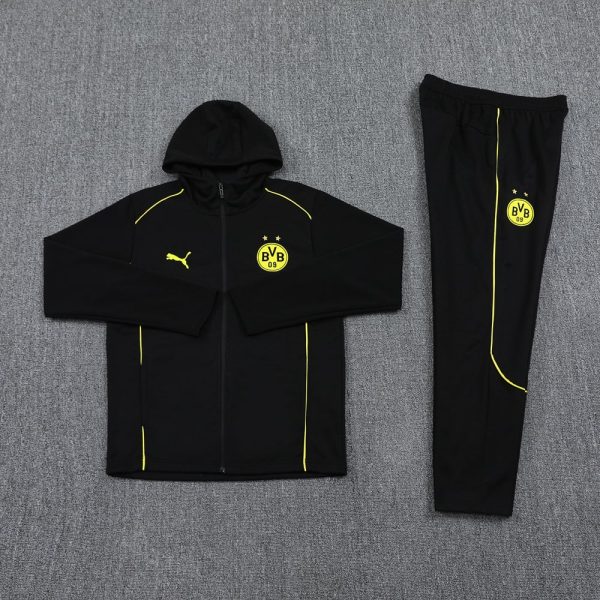 24/25 Dortmund Hoodie Tracksuit - Image 2