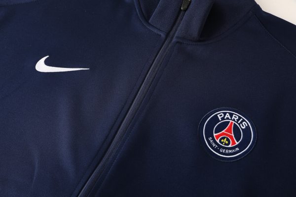 25/26 PSG Royal Blue Full Zipper Tracksuit - Image 3