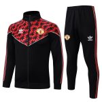 25/26 Manchester Untied Black Retro Full Zipper Tracksuit