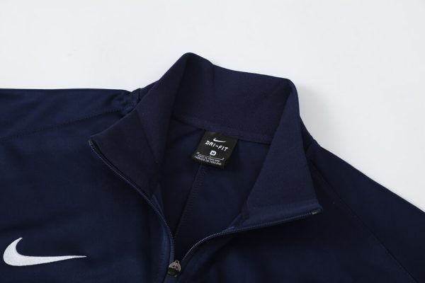 25/26 PSG Royal Blue Full Zipper Tracksuit - Image 4