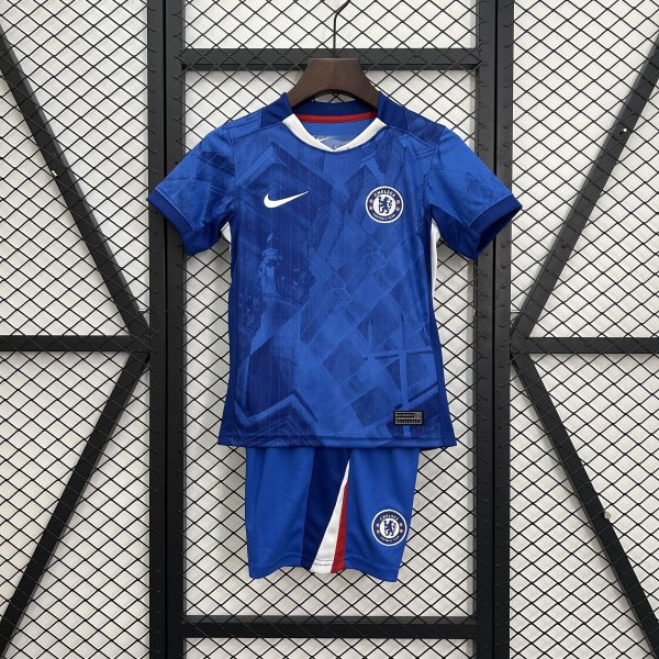 25/26 Chelsea Home Kids Kit - Image 2