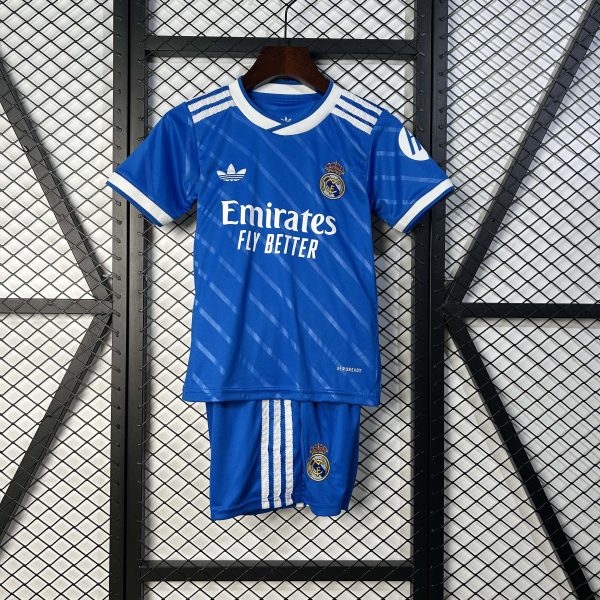 25/26 Real Madrid Third Away Kids Kit - Image 2