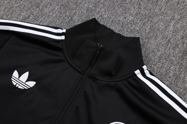 25/26 Germany Black Full Zipper Tracksuit - Image 3