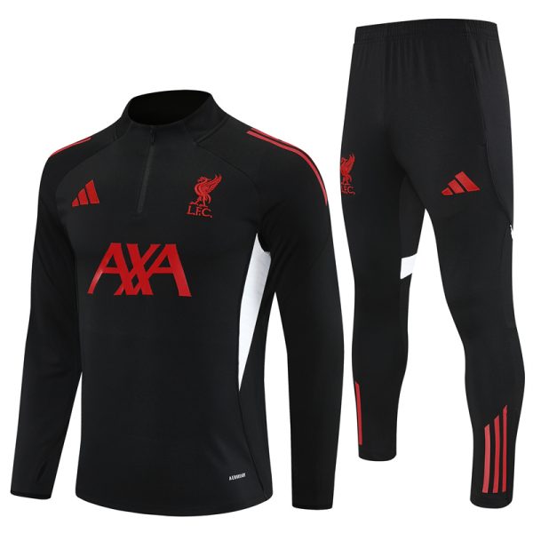 25/26 LVP Black Half Zipper Tracksuit