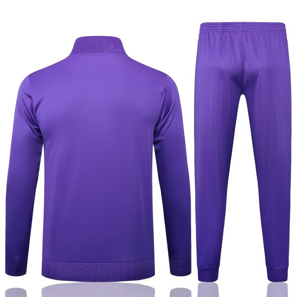 24/25 Real Madrid Purple Vintage Edition Tracksuit - Image 6