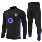 25/26 Barcelona Black Half Zipper Tracksuit