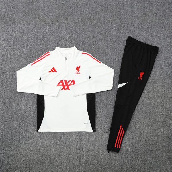 25/26 LVP Off-White Half Zipper Tracksuit - Image 2