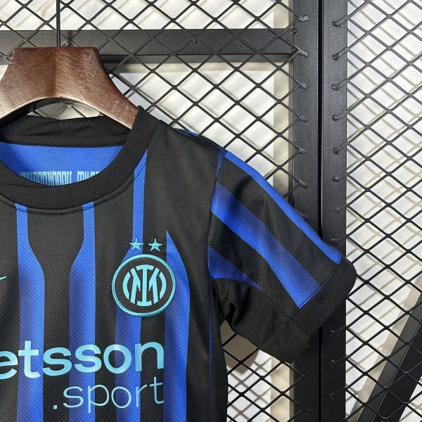 25/26 Inter Milan Home Kids Kit - Image 4