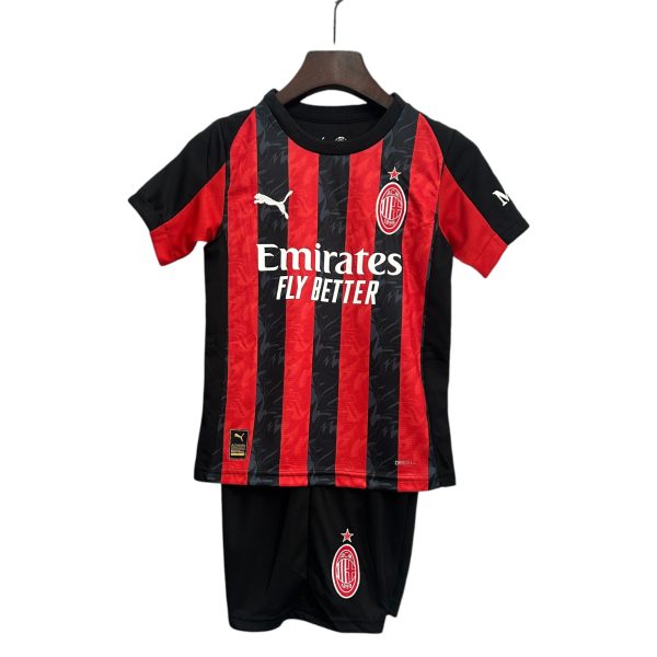 25/26 Ac Milan Home Kids Kit