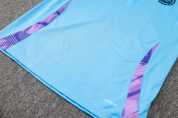 24/25 Argentina Light Blue Half Zipper Tracksuit - Image 4