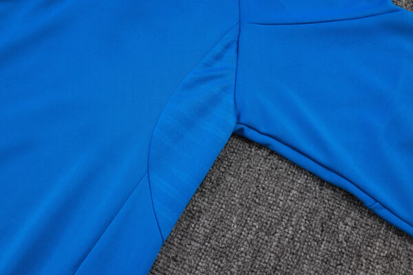 25/26 Real Madrid Blue Full Zipper Tracksuit - Image 8