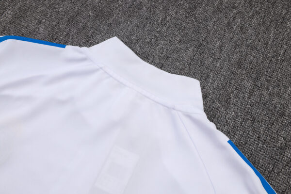 25/26 Real Madrid Blue Full Zipper Tracksuit - Image 5