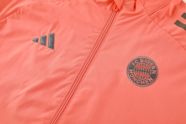 25 Bayern Munich Gray Windbreaker - Image 3