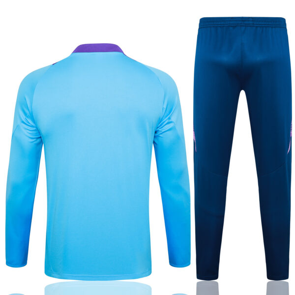 24/25 Argentina Light Blue Half Zipper Tracksuit - Image 7