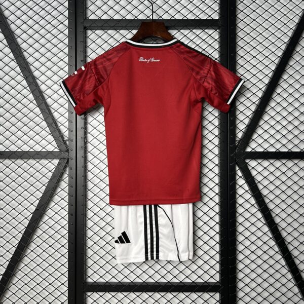 25/26 Mnachester United Home Kids Kit - Image 4