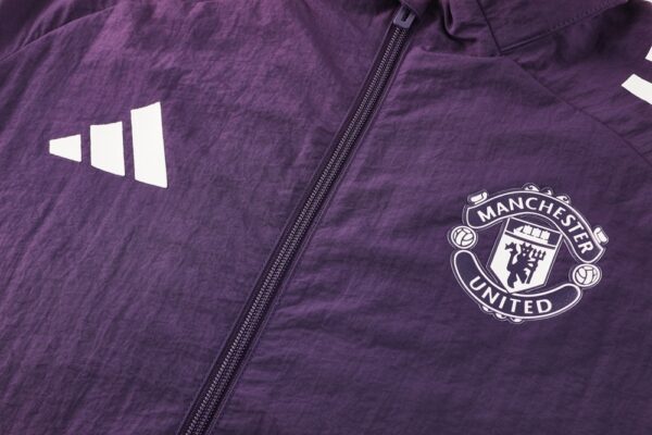 25 Manchester Untied Purple Windbreaker - Image 4