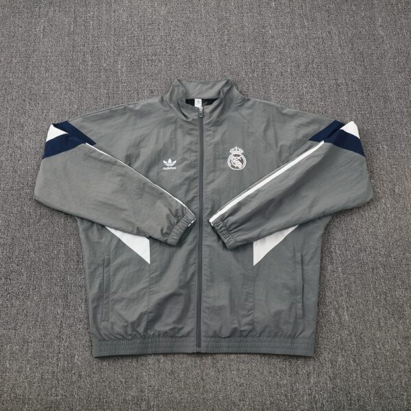 25 Real Madrid Gray Windbreaker - Image 2