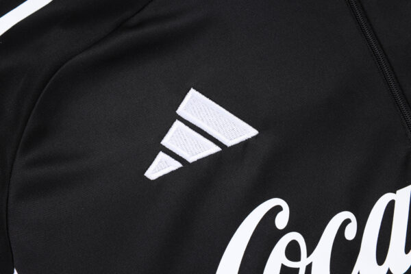 25/26 Argentina Black Half Zipper Tracksuit - Image 4