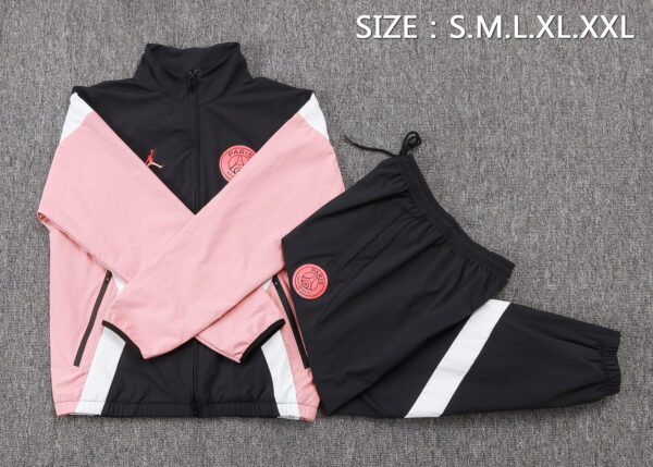 25/26 PSG Black Windbreaker Set - Image 2