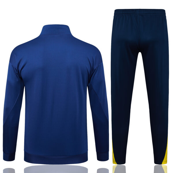 25/26 Atletico Madrid Blue Full Zipper Tracksuit - Image 5