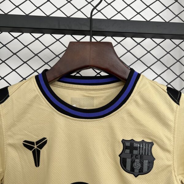 25/26 Fc Barcelona Away Kids Kit - Image 3