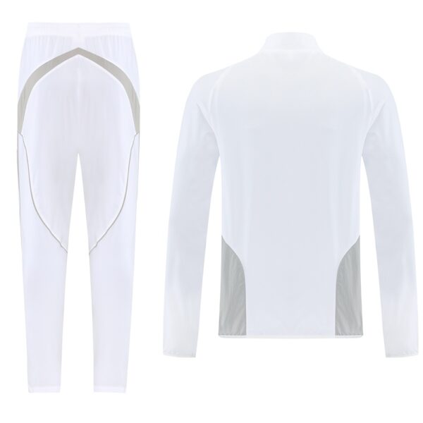 25/26 Real Madrid White Windbreaker Set - Image 6