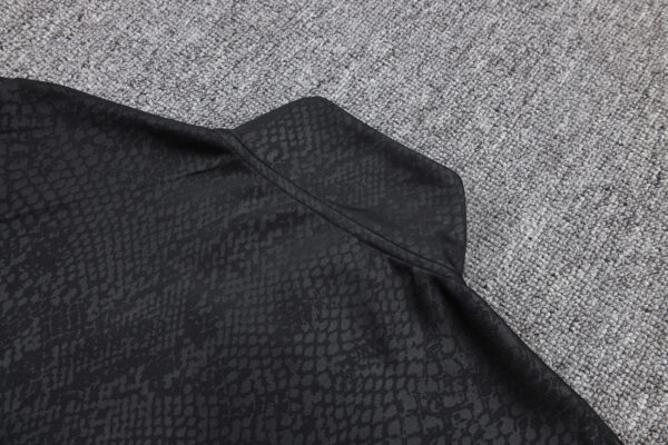 25/26 Fc Barcelona Labasa Black Full Zipper Tracksuit - Image 6