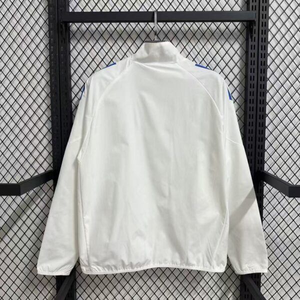 25 Real Madrid White Windbreaker - Image 6
