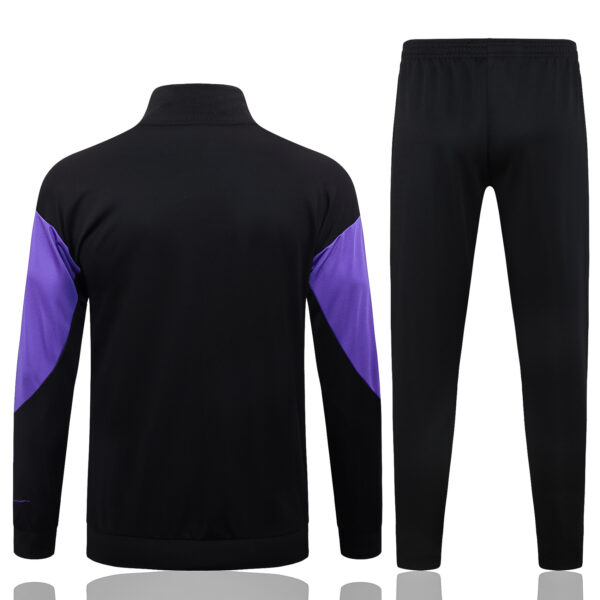 25/26 Fc Barcelona X Cupra Black Full Zipper Tracksuit - Image 8