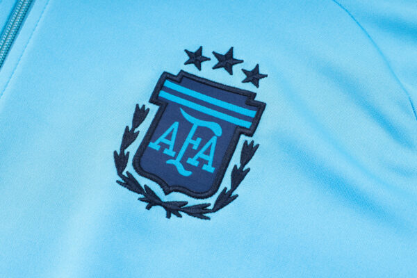 24/25 Argentina Light Blue Full Zipper Tracksuit - Image 4