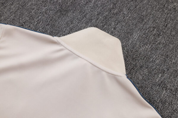 25/26 Ajax Beige Full Zipper Tracksuit - Image 7