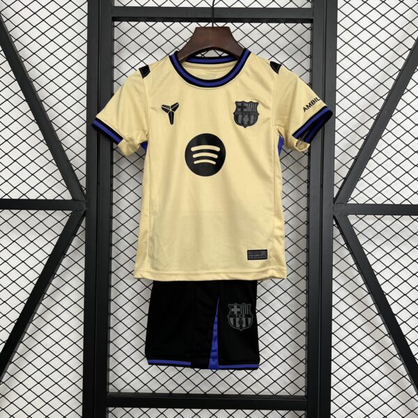 25/26 Fc Barcelona Away Kids Kit - Image 2