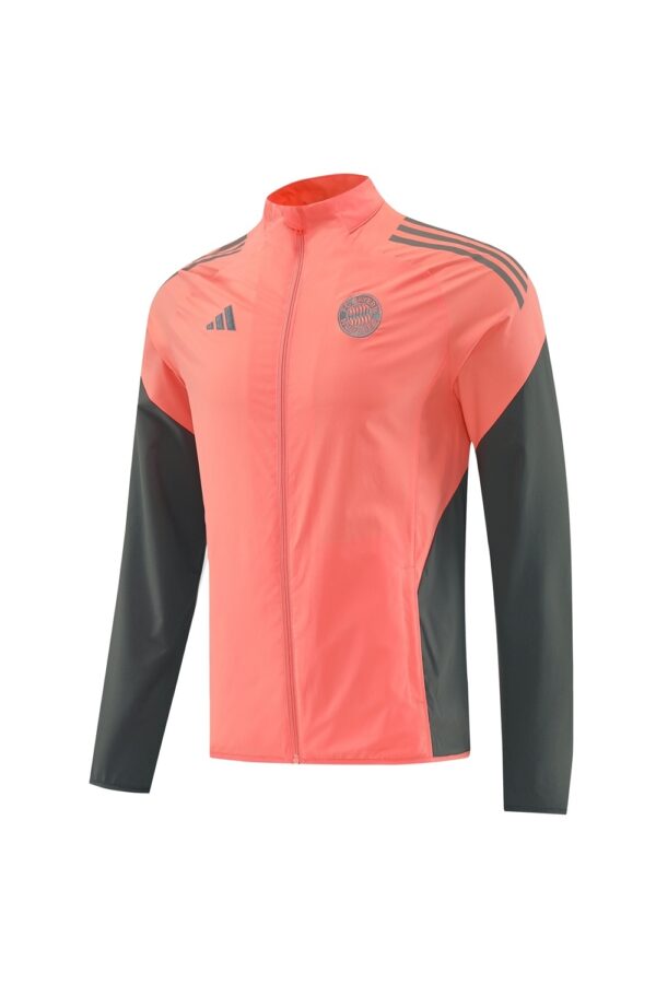 25 Bayern Munich Gray Windbreaker