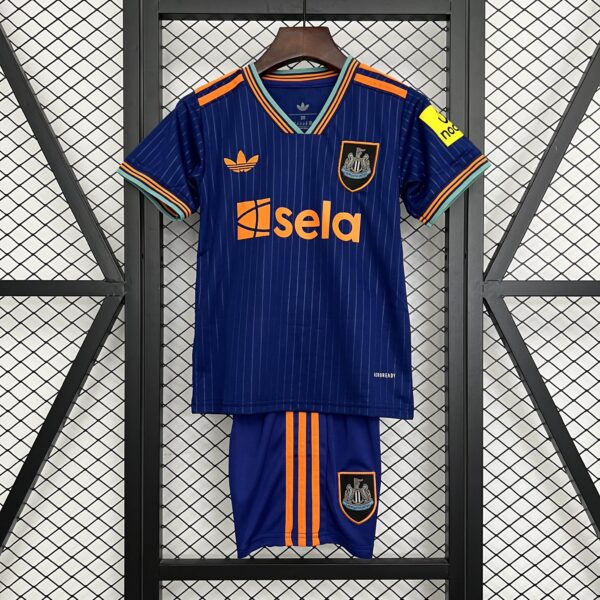 25/26 Newcastle United Third Away Kids Kit - Image 2