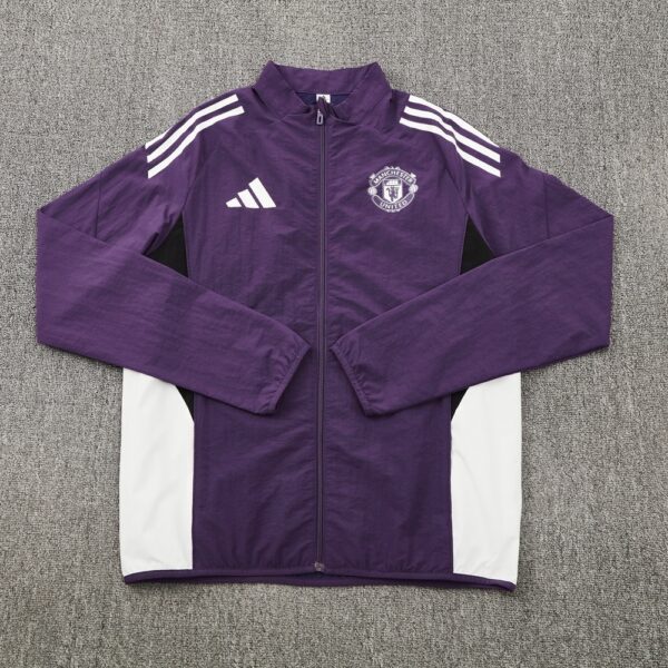 25 Manchester Untied Purple Windbreaker - Image 2